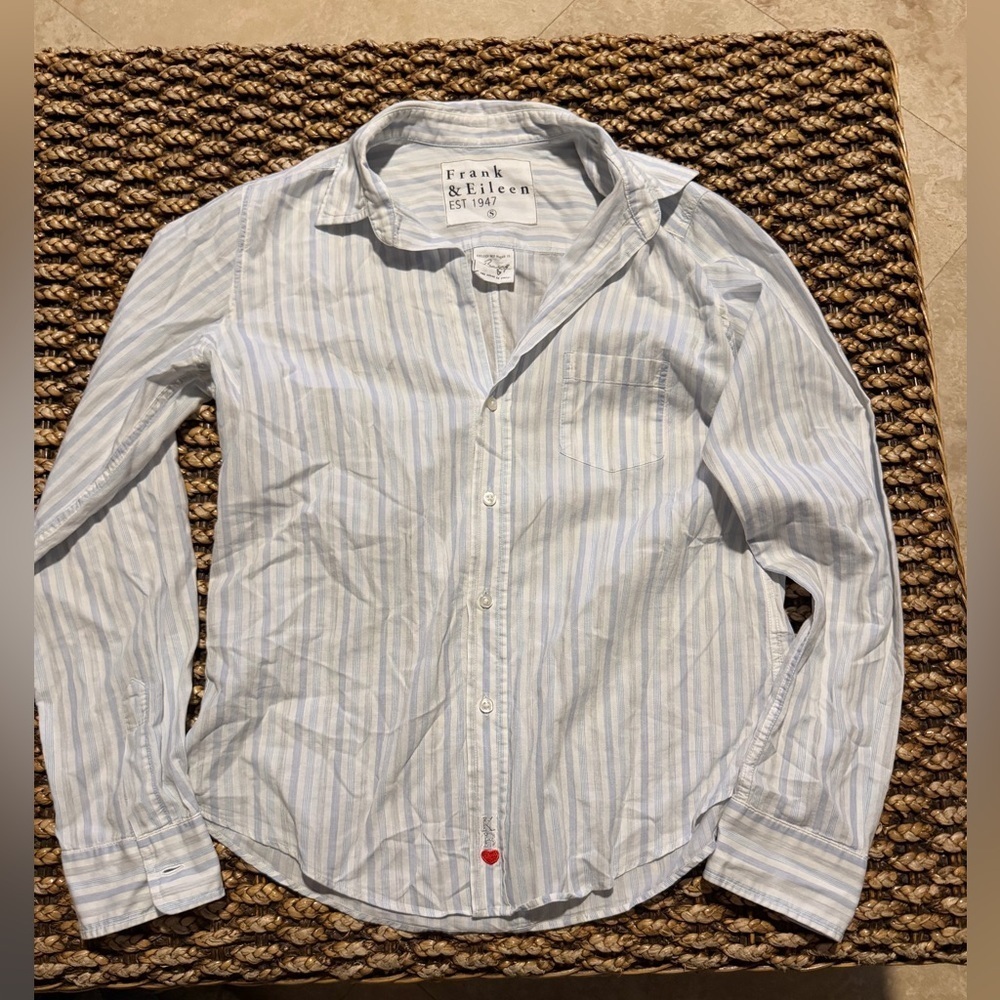 Frank & Eileen Barry Tailored Button Up Shirt (105)